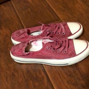 Maroon Converse